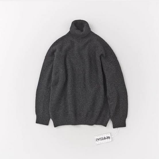 ARTS&SCIENCE cashmere Back Line Turtleneck Sweaterカシミヤタートルネックニット 3 スタイリスト私物 ennoy comoli auralee AH.H_画像2