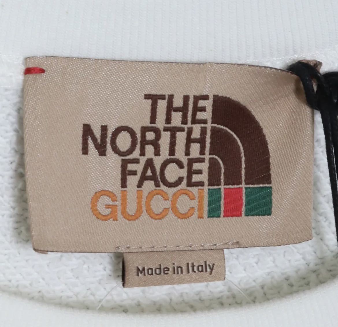 【激レアXLサイズ】GUCCI THE NORTH FACE コラボ ロゴトレーナー 送料無料