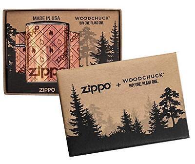 Zippo WOODCHUCK USA Zippo Cedar Wrap 新品未着火品