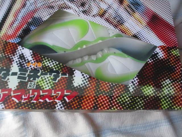 NIKE TERMINATOR LOW PRM SAIL/ACTION GREEN-COCONUT ターミネータ LOW 畜光 27.5cm_画像6