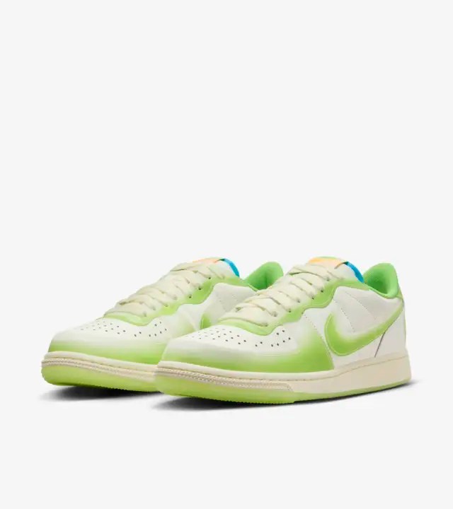 NIKE TERMINATOR LOW PRM SAIL/ACTION GREEN-COCONUT ターミネータ LOW 畜光 27.5cm_画像1