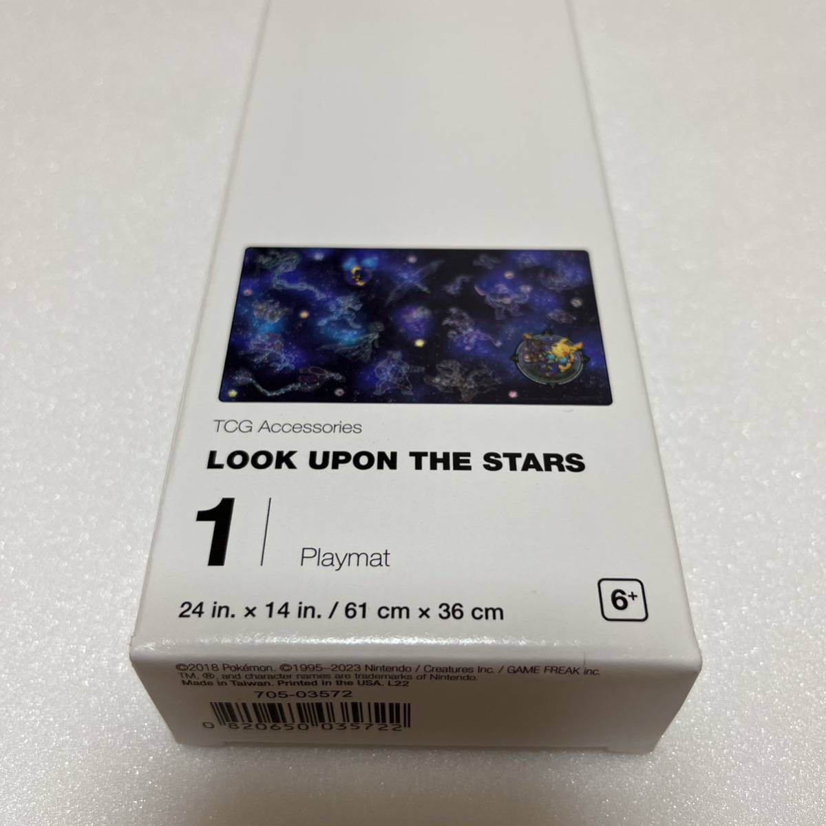 [WCS2023限定] LOOK UPON THE STARS 星を見てピカチュウ 星座デザイン プレイマット 横浜 ヨコハマ ポケモンカードゲーム