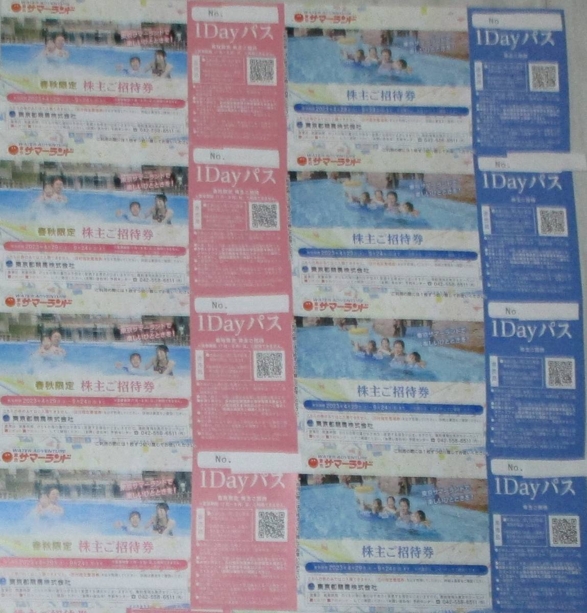 東京サマーランド株主優待券8枚| JChere雅虎拍卖代购