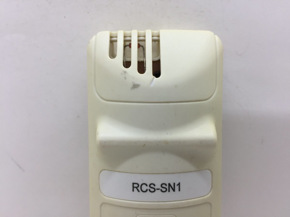 SANYO　エアコンリモコン　RCS-SN1　中古品C-7639_傷と汚れがございます