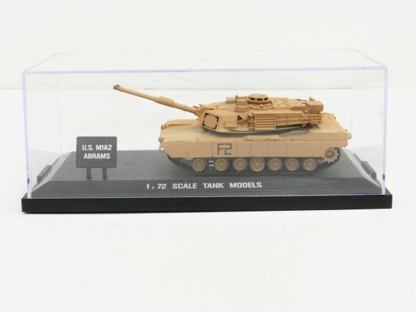 ヘンロン 1/72スケール M1A2 エイブラムス 戦車フィギア ☆1:72 SCALE TANK MODELS GERMAN M1A2 ABRAMS 8802_画像6