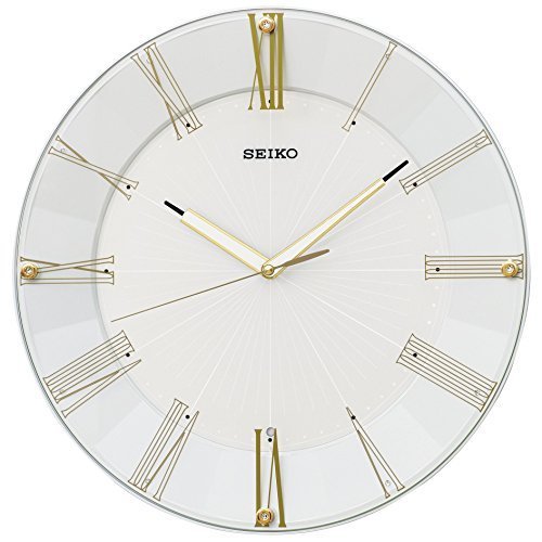 本物の 掛け時計 クロック セイコー 電波 SEIKO KX214H パール 白 アナログ 目覚し時計 本物の 掛け時計 クロック セイコー 電波 SEIKO KX214H パール 白 アナログ 目覚し時計