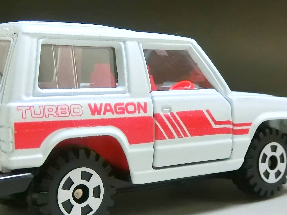 ビンテージ TOMICA トミカ 三菱 パジェロ ターボワゴン 一般輸出 ビンテージ TOMICA トミカ 三菱 パジェロ ターボワゴン 一般輸出
