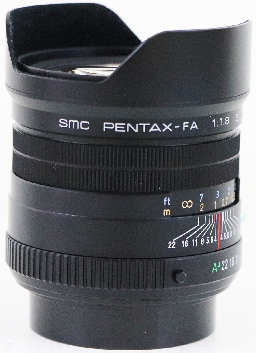 送料0円】 S◇中古品◇レンズ smc PENTAX-FA 31mm F1.8 AL Limited