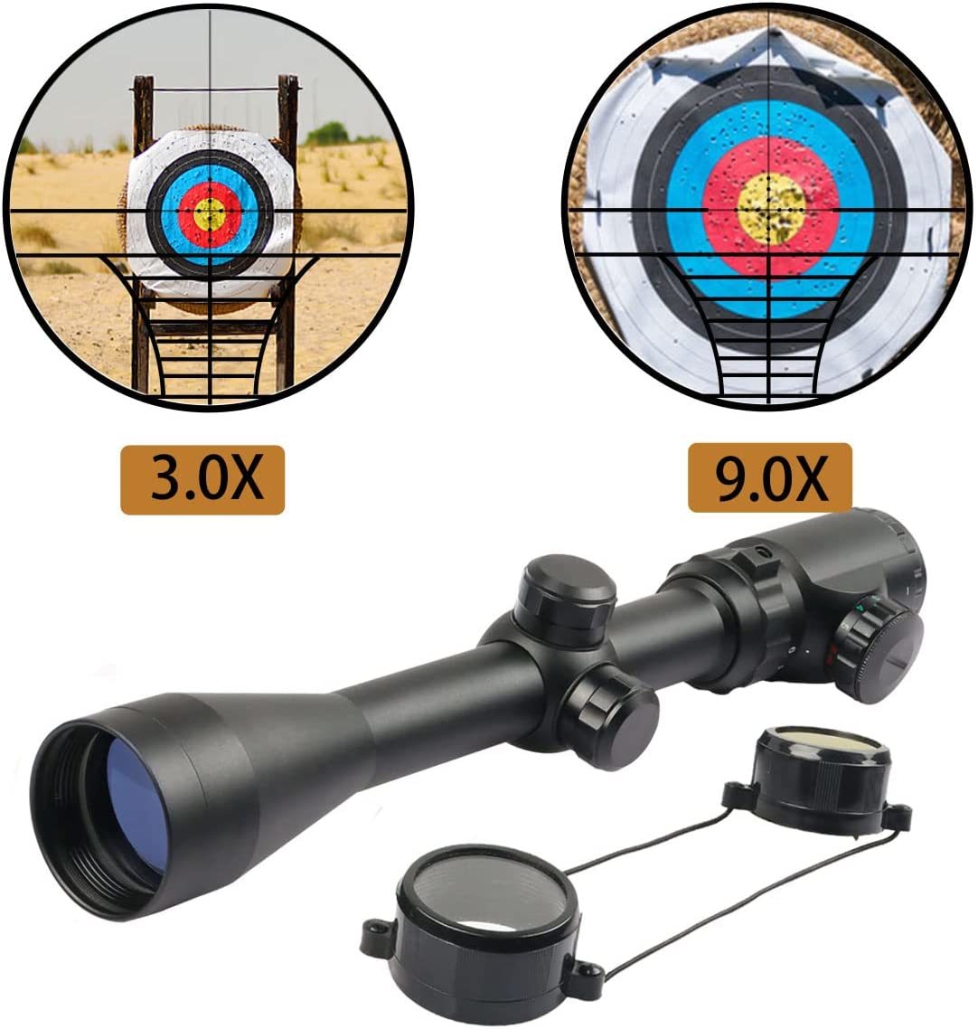 3-9X40EG 実銃対応ライフルスコープ】スナイパーライフル 狩猟