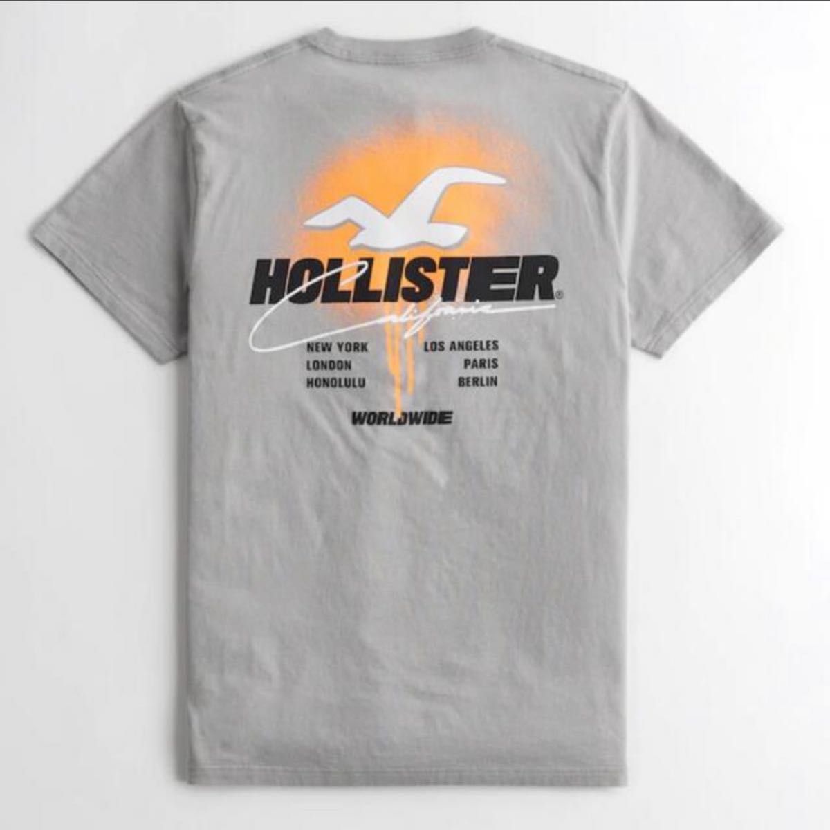 HOLLISTER GLOW-IN-THE-DARK GRAPHIC TEE Tシャツ XL