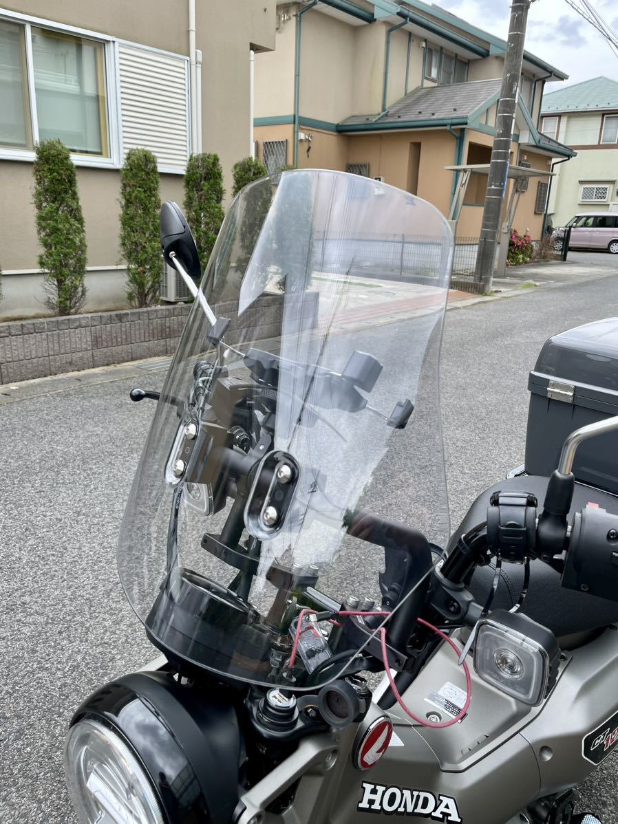 ホンダ CT125 ハンターカブ ZETA スクリーン アドベンチャーウィンド