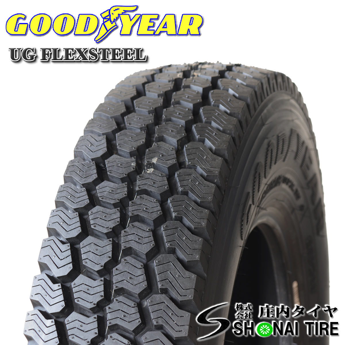 在庫要確認 会社宛 送料無料 グッドイヤー UG FLEX STEEL 6.50R16 8PR LT 冬 チューブタイプ 4本価格 小型トラック 舗装路 NO,GY038-4