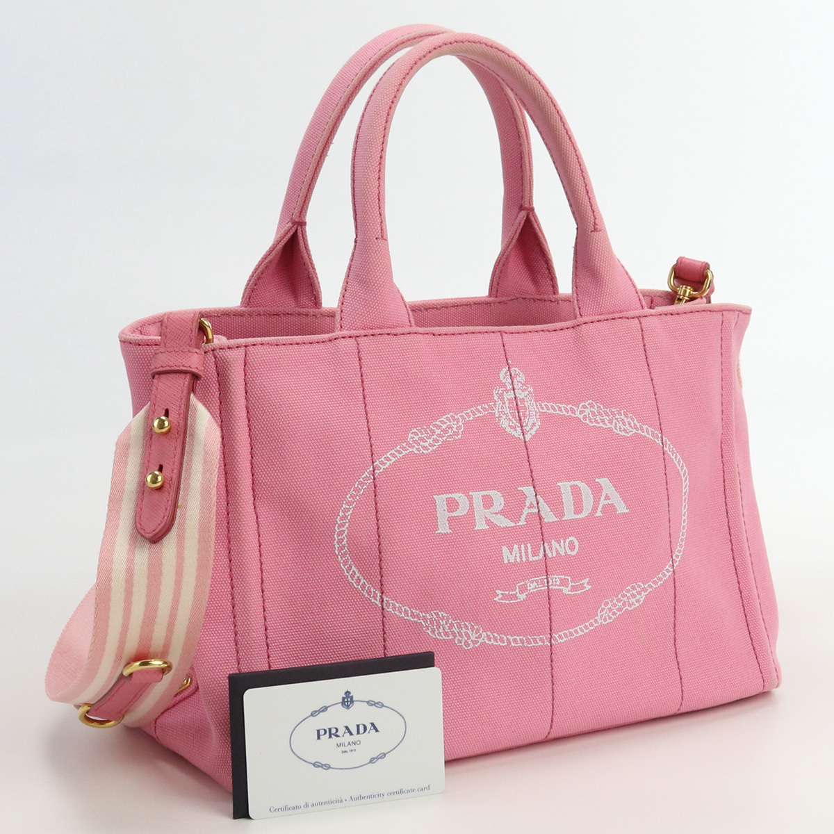 ☆安心の定価販売☆】 カナパ 中古プラダPRADA トートバッグ