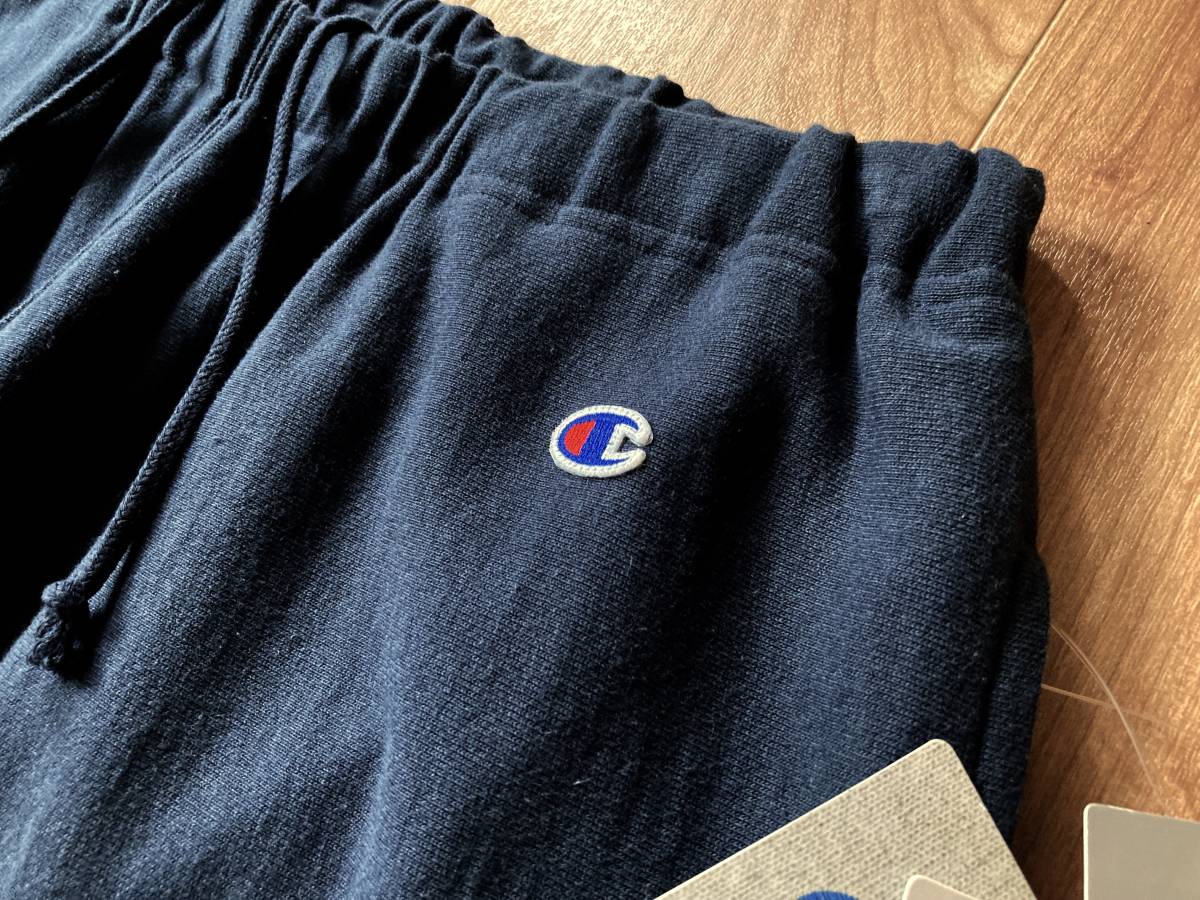 別注 限定 Champion × BEAMS / ワイドシルエット スウェットパンツ / NAVY / L サイズ / チャンピオン ビームス スウェット パンツ_画像5