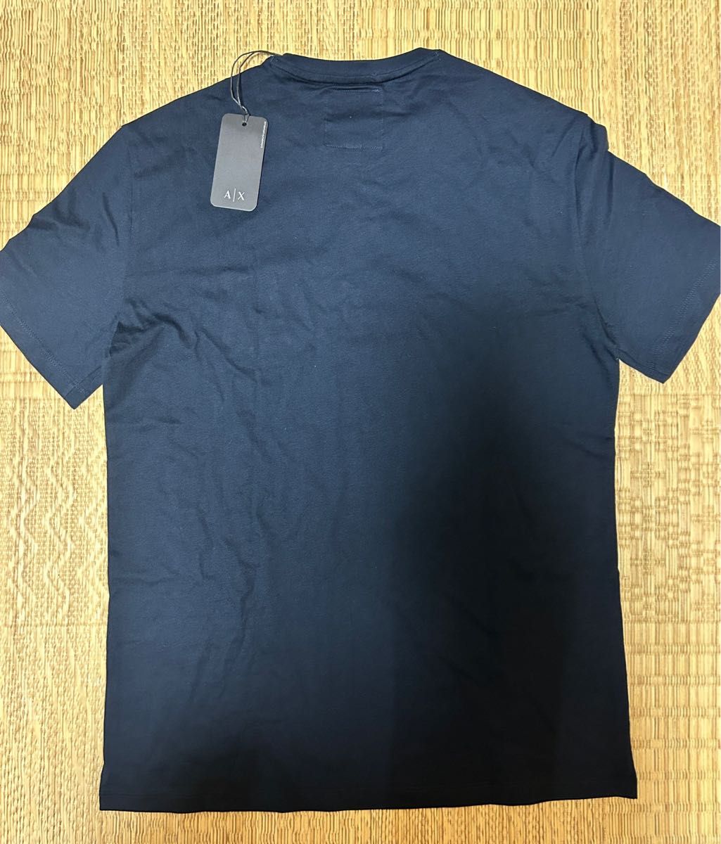 新品　未着用品　 アルマーニエクスチェンジ　ネイビー　Tシャツ