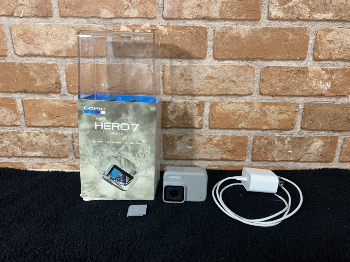 動作確認済】GoPro HERO7 White CHDHB-601-FW ゴープロ ヒーロー7