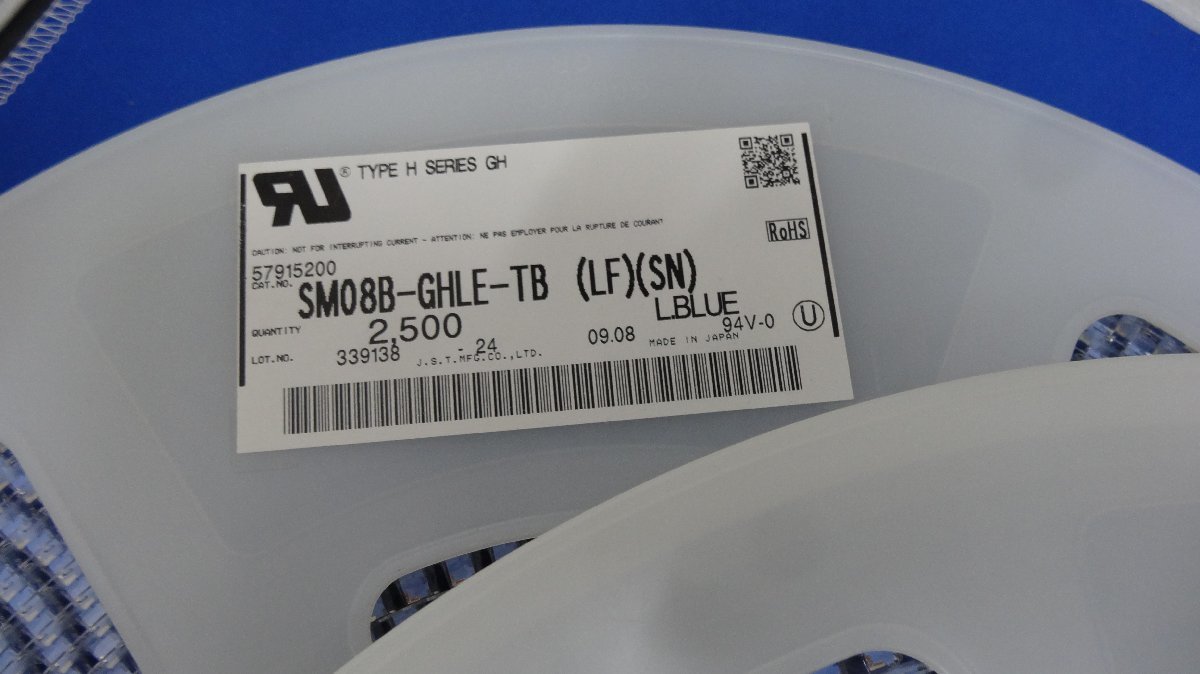 12920円 ③ SM08B-GHLE-TB(LF)(SN) 2500個x3本 リール形状 12920円 ③ SM08B-GHLE-TB(LF)(SN) 2500個x3本 リール形状