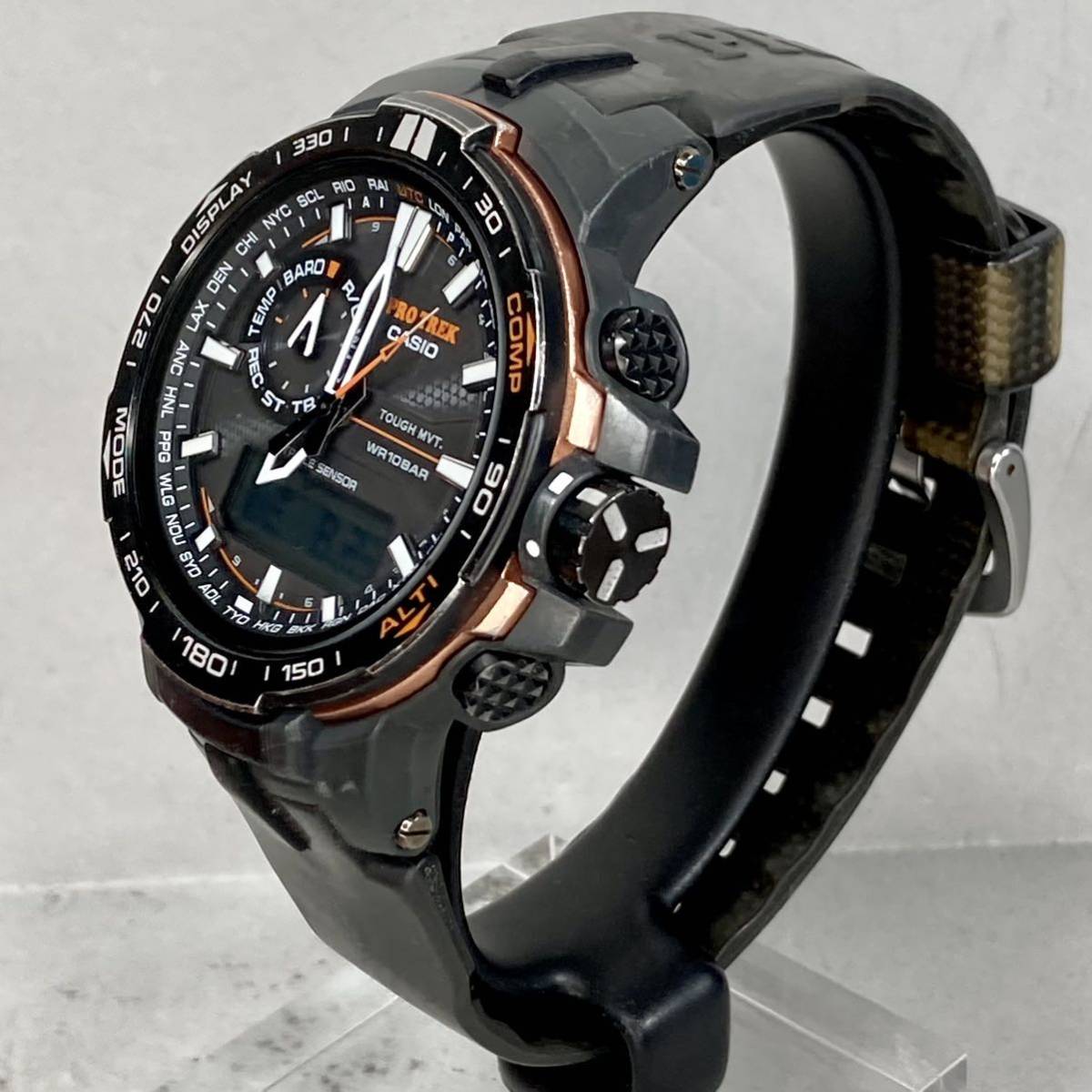 代購代標第一品牌-樂淘letao-美品 PROTREK PRW-6000Y-1JF タフ