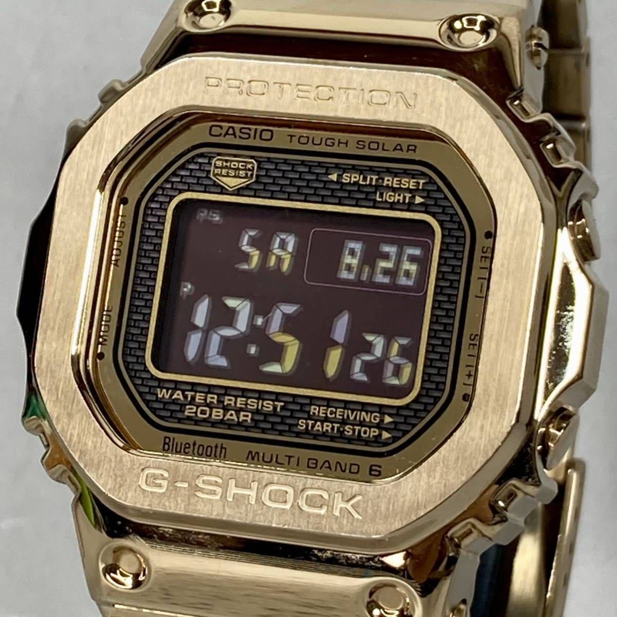 Yahoo!オークション - 極美品 G-SHOCK GMW-B5000GD-9JF タ...