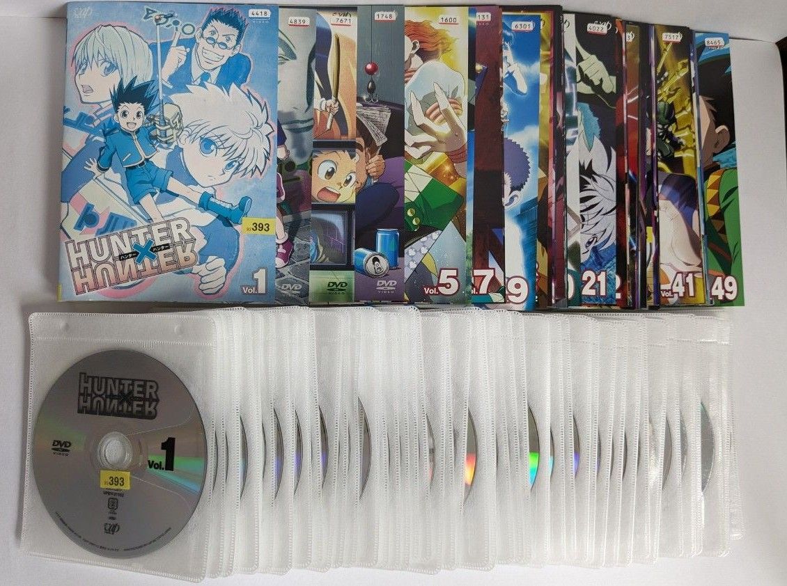 HUNTER×HUNTER 全49巻 劇場版 全2巻 DVD 全51巻セット-