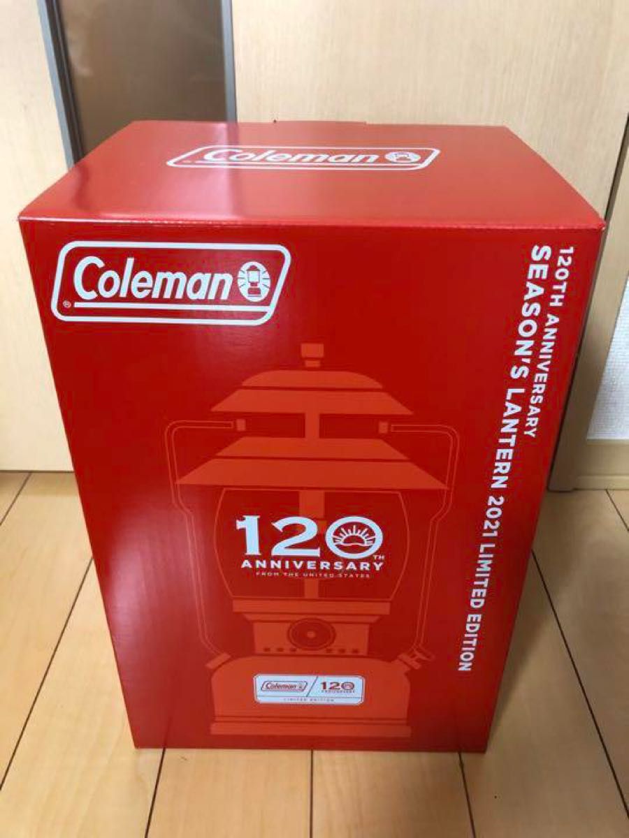 新品未開封 未使用コールマン120周年 coleman 2021年シーズンズランタン