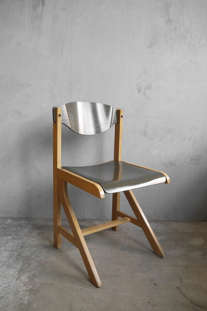 アンティーク　フランス　koka　BAUMANN　ウッドチェア B　椅子　バウマン　店舗什器