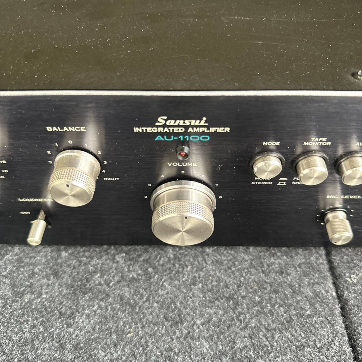 完動品】SANSUI サンスイ プリメインアンプ AU-1100-