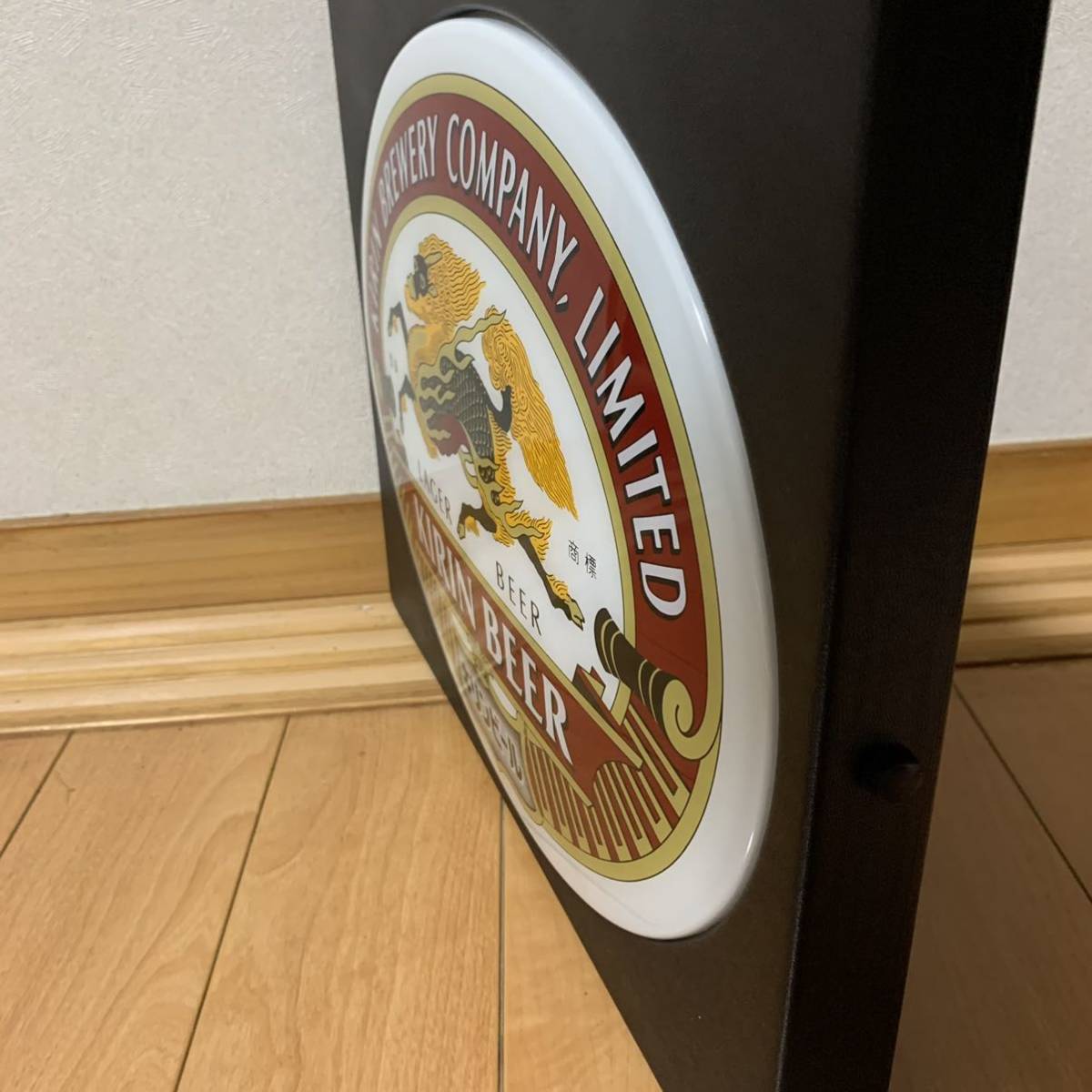 中古 KIRIN キリンビール 電飾 看板 ネオン サイン プレート 中古 KIRIN キリンビール 電飾 看板 ネオン サイン プレート