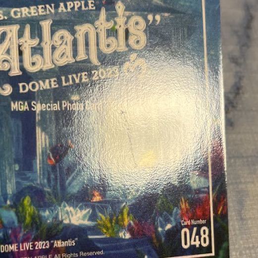 Mrs. GREEN APPLE Atlantis スペシャル フォトカード 大森元貴 レア