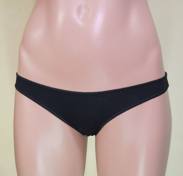 送料無料 定番 ビキニ パンティ 黒 XLサイズ 股上浅めローライズフルバックショーツ Japanese girl lingerie panties_画像6