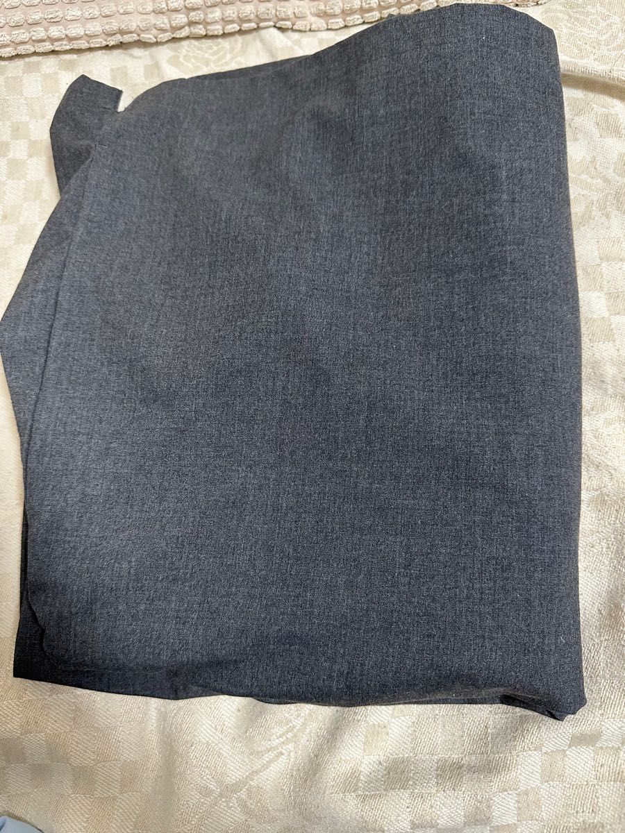 GU オープンカラーシャツ グレー サイズXL 洗濯済