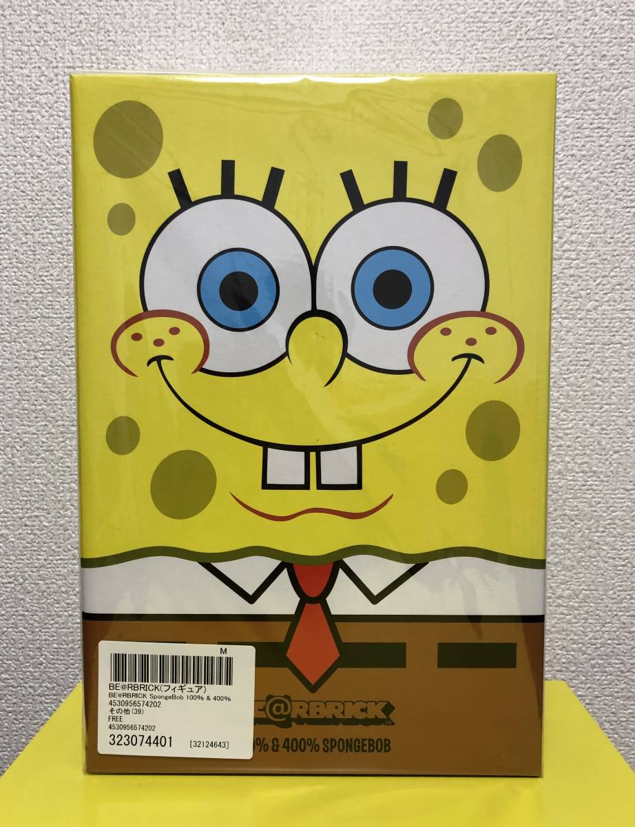 ベアブリック　BE@RBRICK　SpongeBob　100％ & 400％　スポンジボブ　メディコムトイ