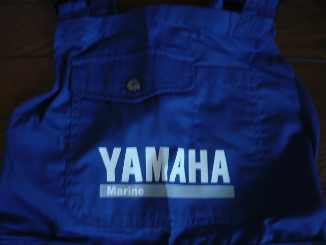 *YAMAHA* Yamaha * комбинезон * передний Logo принт * комбинезон * комбинезон * механизм nik одежда *3L размер * голубой * новый товар не использовался * стоимость доставки 230 иен *