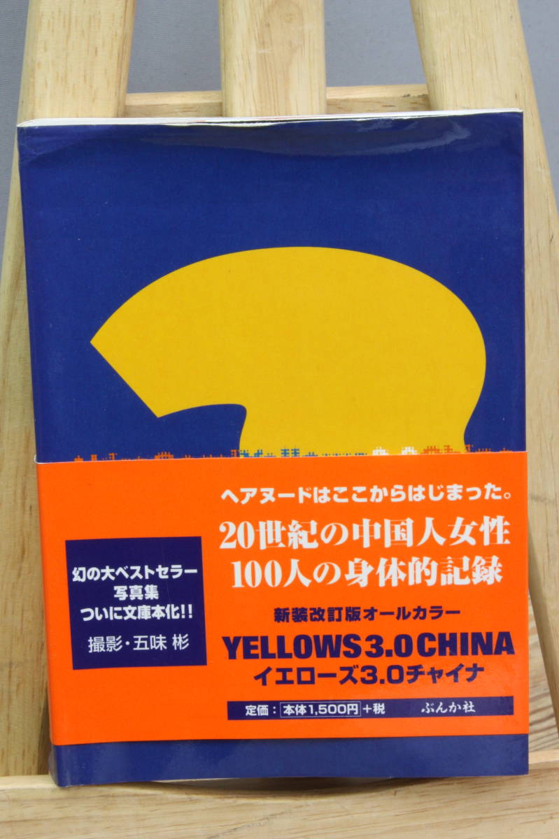 中古写真集 五味彬 Akira Gomi Yellows 3.0 CHINA 新装改訂版 文庫版