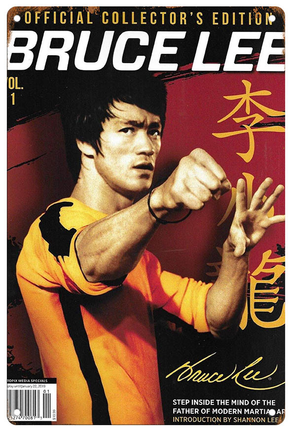 ヤフオク! - ブリキ看板【 Bruce Lee / ブルース・リー 】セ...
