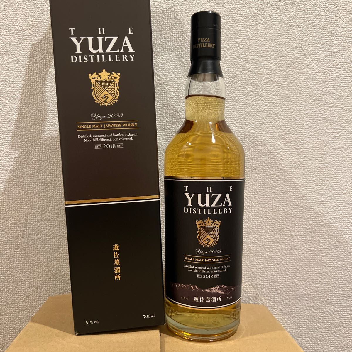 遊佐蒸留所 YUZA(ゆざ) 2023 シングルモルト ジャパニーズウイスキー 51度 700ml