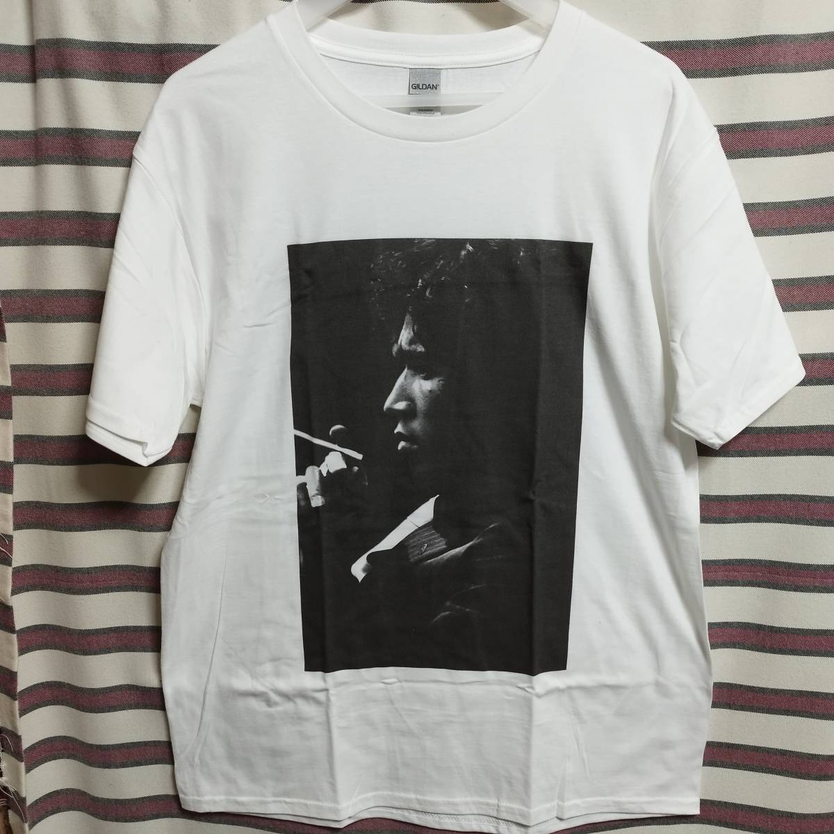 .. monogatari Matsuda Yusaku T-shirt L size Kudo . work 