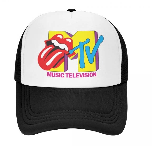 新品/送料無料◇MTV 帽子 ベースボールキャップ『ローリングストーンズ（The Rolling Stones）』 CAP フリーサイズ ユニセックス_画像1