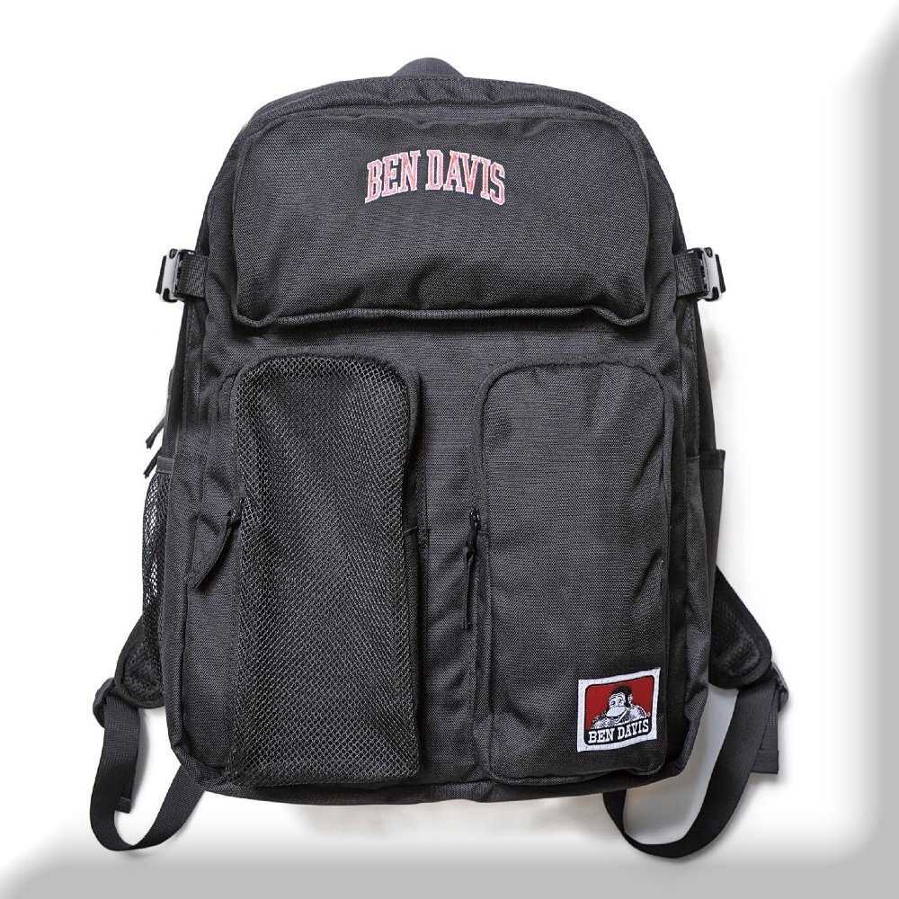 ☆ BLACK/PINK ☆ BEN DAVIS ベンデイビス W-MESH DAYPACK ベンデイビス リュック BEN DAVIS BDW-8238 リュックサック バックパック