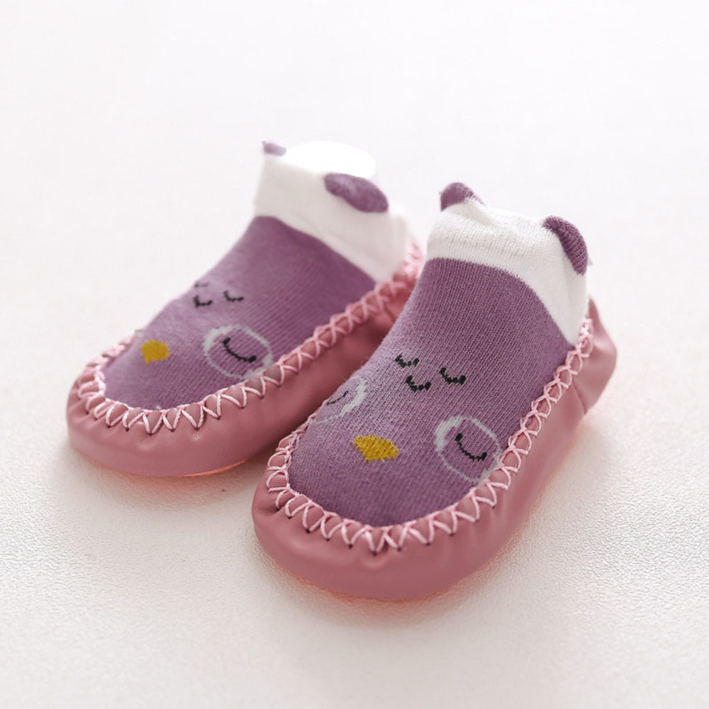 * лиловый × кошка * 14cm * baby носки lysks2 носки обувь детские носки носки пинетки обувь носки baby 