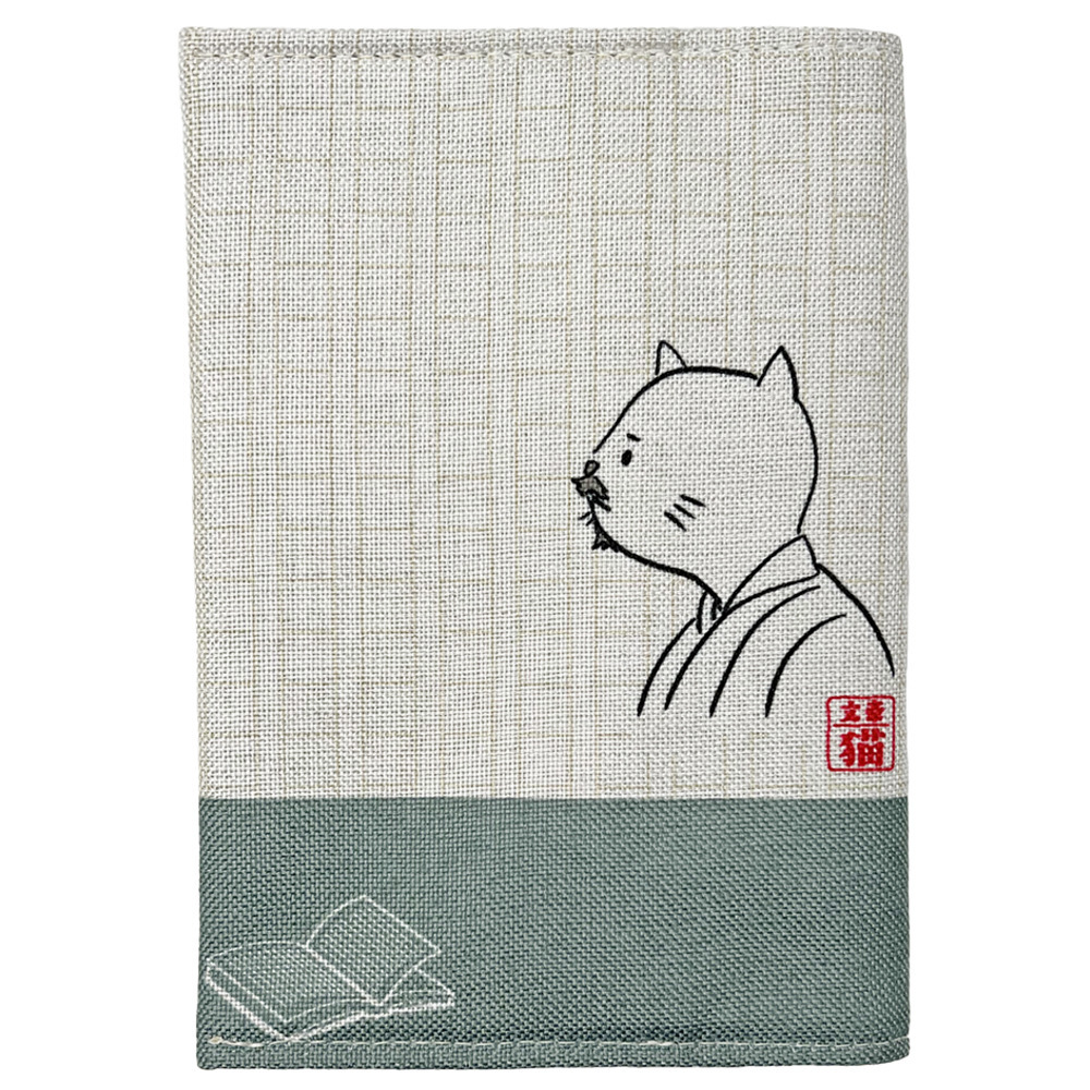 * writing . cat B *.. .. peace pattern book cover book cover library .. .. peace pattern reading miscellaneous goods library book@ size library for book@ cover A6 cloth book@ cover 