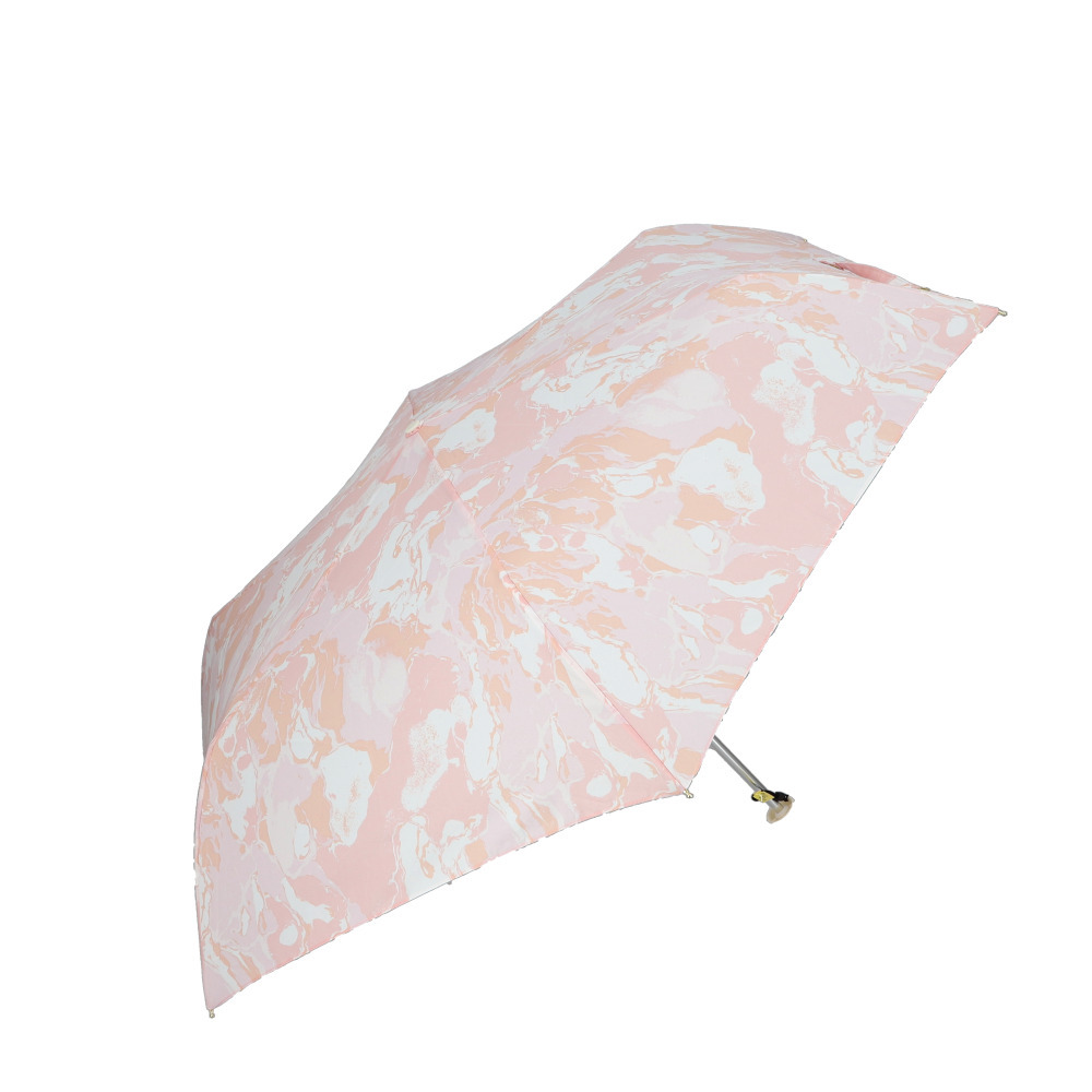 ☆ マーブルPink ☆ NEW STANDARD MINI 55cm 折りたたみ傘 レディース 晴雨兼用 折り畳み傘 55cm 晴雨兼用傘 日傘 傘 雨傘 遮光_画像1