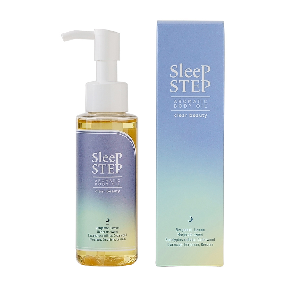 ☆ クリアビューティー ☆ SLEEP STEP スリープステップ アロマティックボディオイル スリープステップ SLEEP STEP ボディオイル_画像1