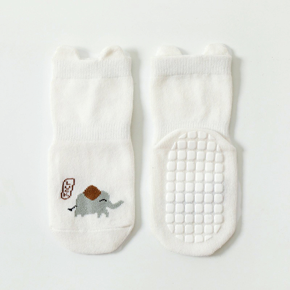 * white * M size * Kids socks slip prevention sesocks22 baby socks slip prevention socks Kids shoes under baby socks baby 