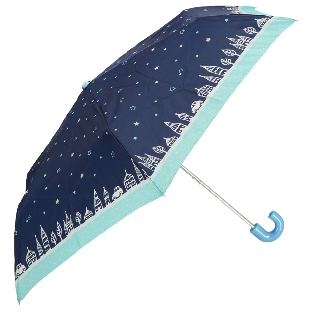 * 20100. Star Street темно-синий складной зонт детский почтовый заказ симпатичный 50cm модный Junior ученик начальной школы девочка женщина зонт от дождя Junior складывать 