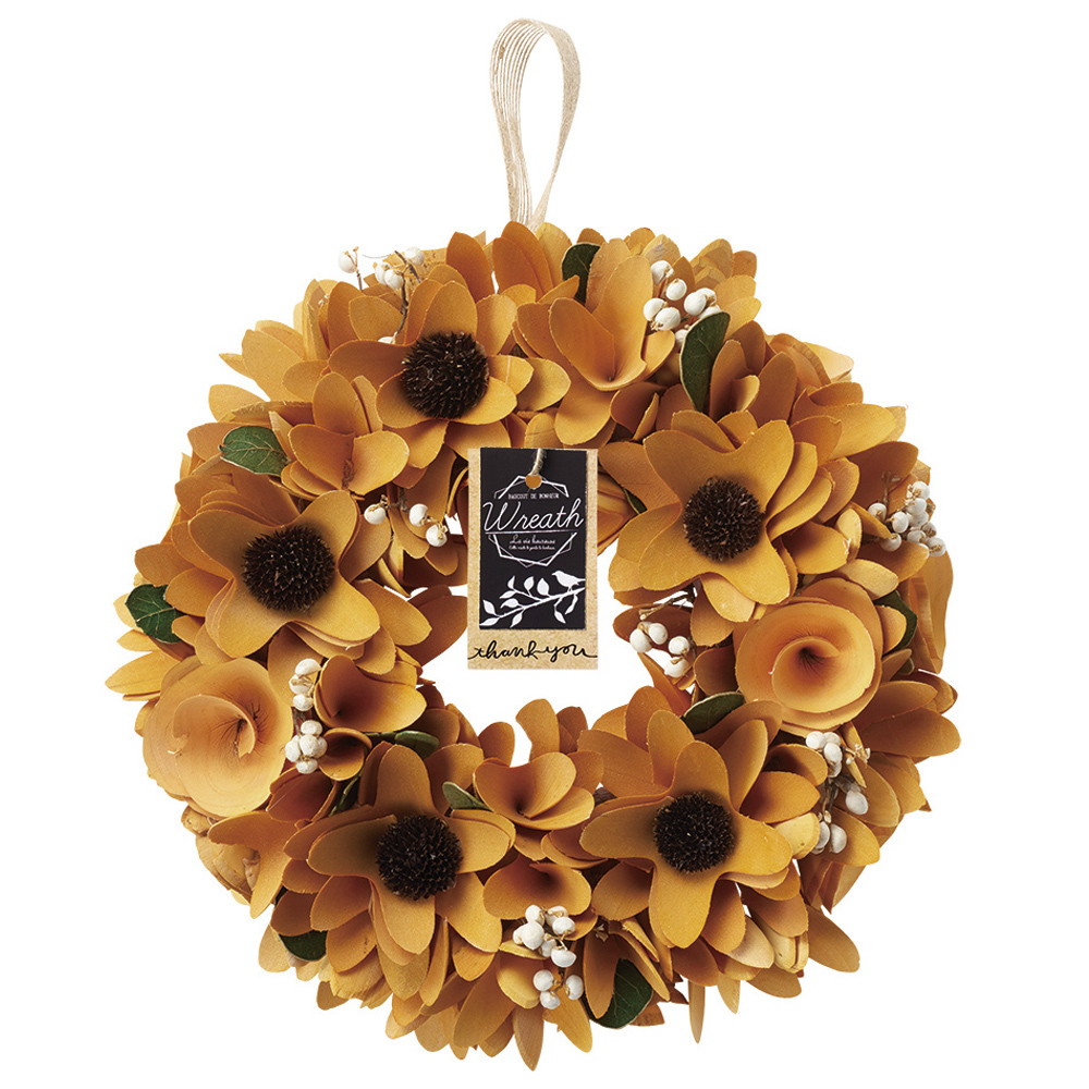 * 181M. sunflower OR * natural lease M size lease artificial flower entranceway Mother's Day present flower gift amour sunflower shell 