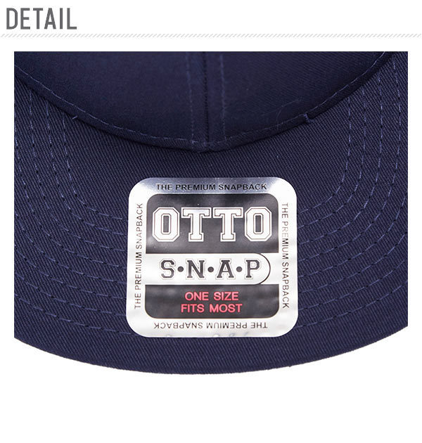 ☆ 6.ホワイト ☆ SNAPBACK otto オットー キャップ 帽子 メンズ 通販 無地スナップバックキャップ ブランド アメカジ レディース ユニセ_画像4