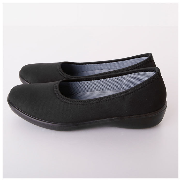 * gray * 22cm rain shoes lady's mail order pumps pain . not ..... low heel black black put on footwear ... fatigue difficult ...