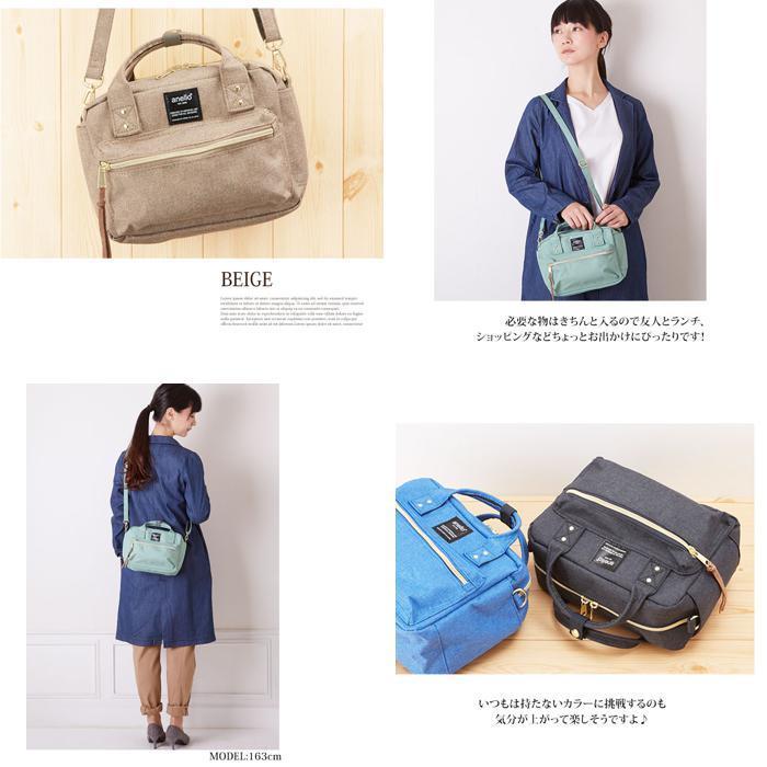 ☆ BK.ブラック アネロ anello ショルダーバッグ レディース ショルダー ミニ 定番 2way かわいい 軽い 女の子 斜めがけ ポリキャン ポリ_画像10