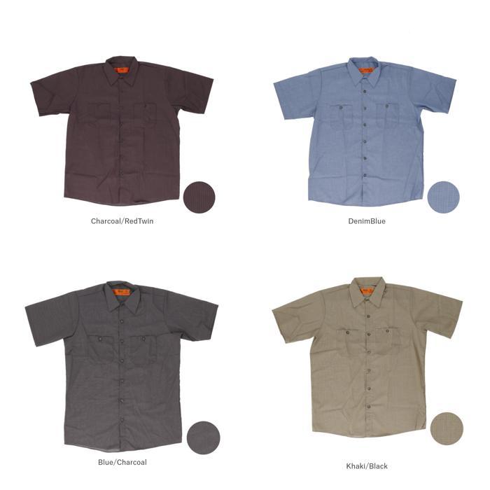 ☆ Khaki/Black ☆ サイズS ☆ RED KAP レッドキャップ SHORT SLEEVE WORKSHIRT red kap ワークシャツ レッドキャップ SP24 メンズ_画像10